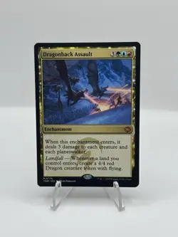 MTG - Dragonback Assault - TDM 0179 - Tarkir Dragonstorm - Mythic - Nonfoil - Image 1