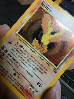 Vintage Pokemon TCG - Fossil - Unlimited Moltres 12/62 Holo: NM- - Image 3