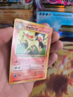 Pokemon Karte Card Vending expansion sheet glossy japanese Rapidash Galoppa NM- - Image 3