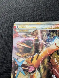 Entei & Raikou Legend bottom 91/95 Unleashed Holo LP Pokemon TCG - Image 2