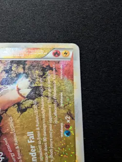 Entei & Raikou Legend bottom 91/95 Unleashed Holo LP Pokemon TCG - Image 3