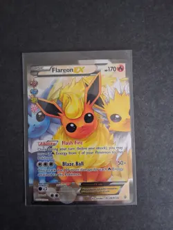 Pokemon TCG Flareon EX Radiant Collection Ultra Rare Holo Nm - Image 1