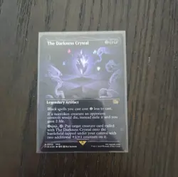 The Darkness Crystal (Borderless) FOIL MTG Final Fantasy Magic The Gathering - Image 1