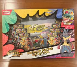 Pokemon TCG Mega Lucario Premium Poster Collection Ascended Heroes - Image 1