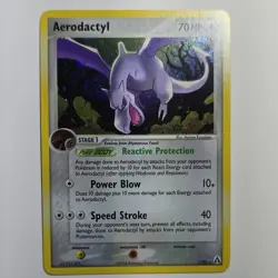 Pokemon TCG Aerodactyl Holo Rare EX Legend Maker 1/92 Stage 1 70 HP 2006 English - Image 1