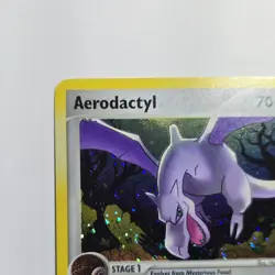 Pokemon TCG Aerodactyl Holo Rare EX Legend Maker 1/92 Stage 1 70 HP 2006 English - Image 2