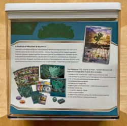 Twilight Masquerade Pokemon Center Elite Trainer Box ETB Factory Sealed + Case - Image 3
