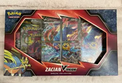 Pokemon TCG Zacian V-Union Special Collection Factory Sealed Box Evolving Skies 820650809071 - Image 1