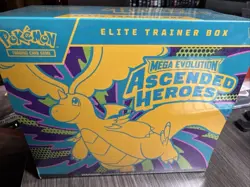 POKEMON TCG Ascended Heroes Elite Trainer Box - Factory Sealed ETB - In Hand - Image 1