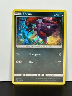 Zorua SM83 Black Star Promo Rare 2017 - Pokemon TCG NM - Image 1