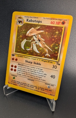 Kabutops - Fossil 1st Edition 9/62 - Pokemon TCG (Vintage WOTC) - MP - Image 3