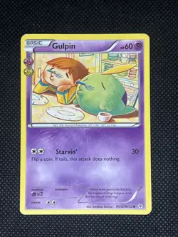 Pokemon Gulpin Common RC12/RC32 Generations Radiant Collection Basic 60 HP Star… - Image 1