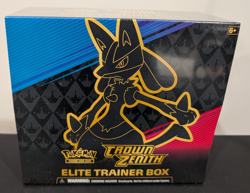 Pokemon TCG Crown Zenith ETB Elite Trainer Box Factory Sealed New - USA - Image 1