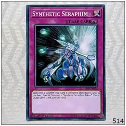 Synthetic Seraphim - SR05-EN034 - Common 1st Edition Yugioh - Image 1
