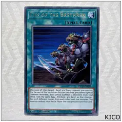 Ties of the Brethren - KICO-EN053 - Rare 1st Edition Yugioh - Image 1