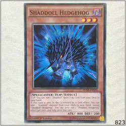 Shaddoll Hedgehog - DUEA-EN024 - Common 1st Edition Yugioh - Image 1