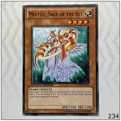 Meltiel, Sage of the Sky - GLD4-EN016 - Common Yugioh - Image 1