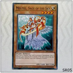 Meltiel, Sage of the Sky - SR05-EN006 - Common 1st Edition Yugioh - Image 1