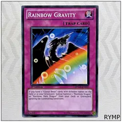 Rainbow Gravity - RYMP-EN057 - Common 1st Edition Yugioh - Image 1