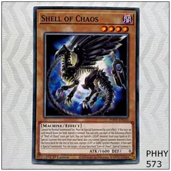 Shell of Chaos - PHHY-EN010 - Common 1st Edition Yugioh - Image 1