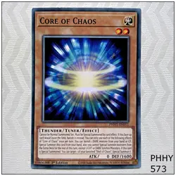 Core of Chaos - PHHY-EN011 - Common 1st Edition Yugioh - Image 1