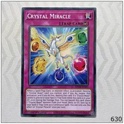 Crystal Miracle - SDCB-EN033 - Common 1st Edition Yugioh - Image 1