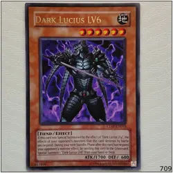 Dark Lucius LV6 - CDIP-EN010 - Rare Unlimited Yugioh - Image 1