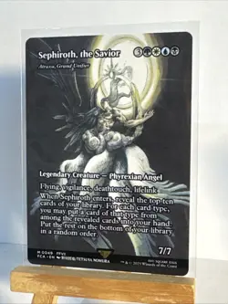 MTG: Sephiroth, the Savior Borderless *REGULAR* #49 Final Fantasy - Mythic - NM - Image 1