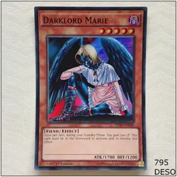Darklord Marie - DESO-EN046 - Super Rare 1st Edition Yugioh - Image 1