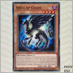 Shell of Chaos - PHHY-EN010 - Common 1st Edition Yugioh - Image 1