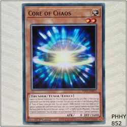 Core of Chaos - PHHY-EN011 - Common 1st Edition Yugioh - Image 1