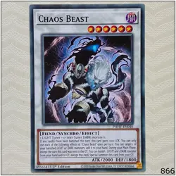 Chaos Beast - PHHY-EN040 - Common 1st Edition Yugioh - Image 1