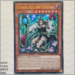 Chaos Allure Queen - MP25-EN242 - Ultra Rare 1st Edition Yugioh - Image 1