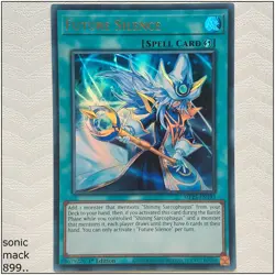 Future Silence - MP25-EN193 - Ultra Rare 1st Edition Yugioh - Image 1