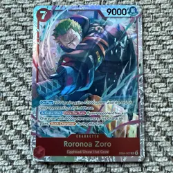 One Piece TCG - Roronoa Zoro EB04-007 SR Adventure On Kami's Island OP-15 - Image 1