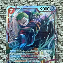 One Piece TCG - Roronoa Zoro EB04-007 SR Adventure On Kami's Island OP-15 - Image 2