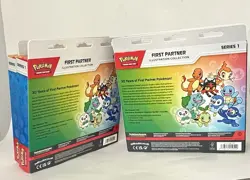 Pokemon TCG First Partner Illustration Collection Series 1 Lot of 2 Sealed - Image 2