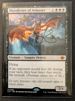 Magic The Gathering - Bloodletter of Aclazotz - LCI #92 - Image 1