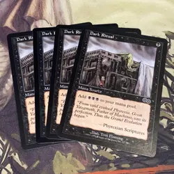 Dark Ritual X4 Urza’s Saga Nm/Lp - Image 1