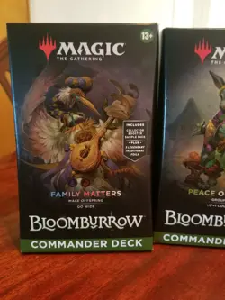 Magic the Gathering: Bloomburrow Commander Sets Boxes New / Factory Sealed - Image 3