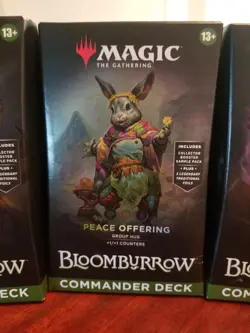 Magic the Gathering: Bloomburrow Commander Sets Boxes New / Factory Sealed - Image 4