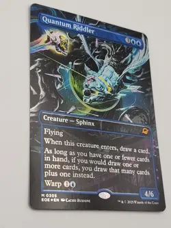 Quantum Riddler (Borderless) Edge of Eternities Foil Mtg - Image 3
