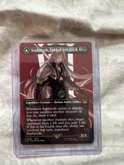 Sephiroth, Fabled SOLDIER (0382) (Borderless) Final Fantasy Regular - Image 1