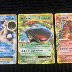 Pokemon XY Evolutions Venusaur, Charizard, Blastoise EX | ALL NEAR MINT!!! - Image 3