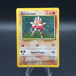Hitmonchan - 007/102 1999 Holo Rare (Base Set) HP - Pokemon TCG - Image 1