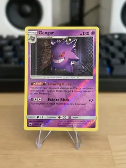 Gengar 38/111 Rev Reverse Holo Crimson Invasion Sun & Moon SM Pokemon NM - Image 1
