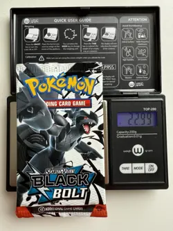 Heavy 22.99! Pokemon TCG SV 10.5: Black Bolt Booster Pack Sealed! God PackU! - Image 1