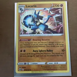Pokemon TCG - Holo Lucario 79/172 - Brilliant Stars 2022 NM - Image 1