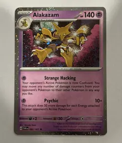 Alakazam COSMOS HOLO 082/167 Twilight Masquerade Pokemon TCG BLACK STAR PROMO🔥 - Image 1