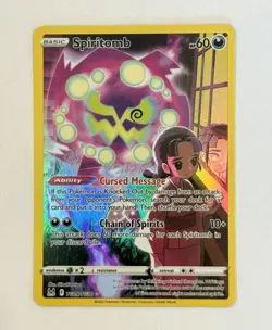 Pokemon TCG SPIRITOMB #TG09/TG30 HOLO ULTRA RARE Lost Origin FULL ART🔥 - Image 1